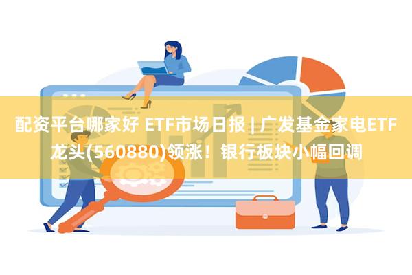 配资平台哪家好 ETF市场日报 | 广发基金家电ETF龙头(560880)领涨！银行板块小幅回调