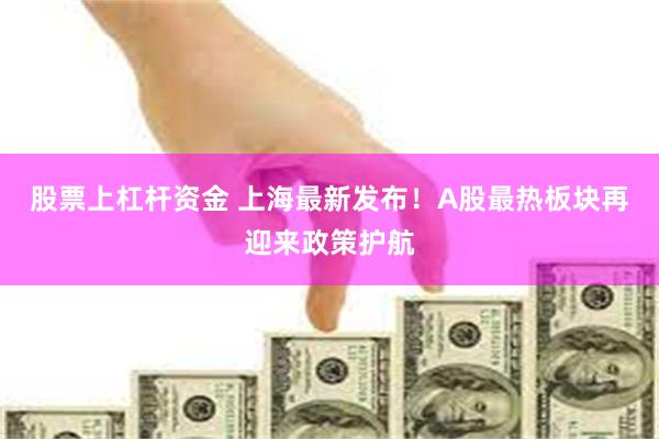 股票上杠杆资金 上海最新发布！A股最热板块再迎来政策护航